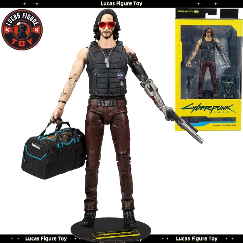 

Original Mcfarlane Toys Cyberpunk 2077 Johnny Silverhand Variant 7-Inch-Scale Action Figure New In Stock