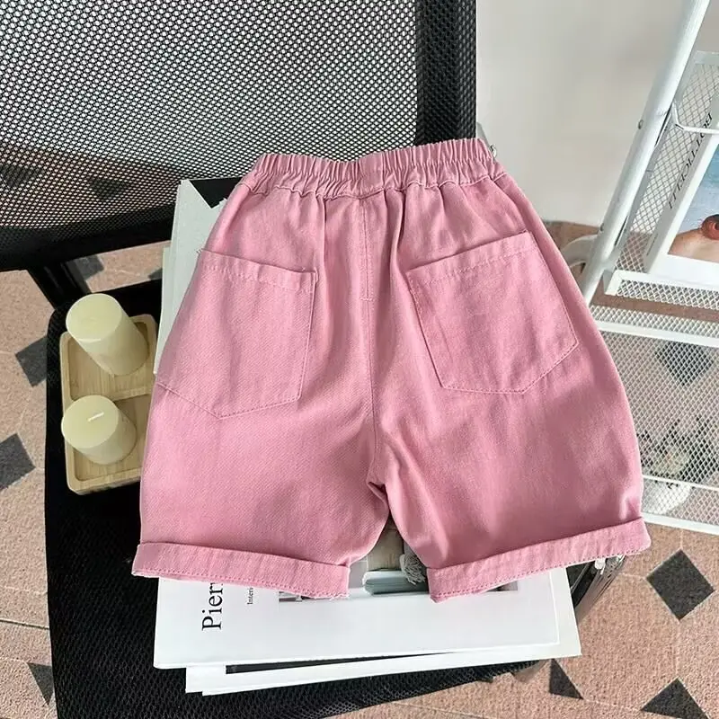 Джинсовые шорты для мальчиков штаны новая детская одежда детские летние