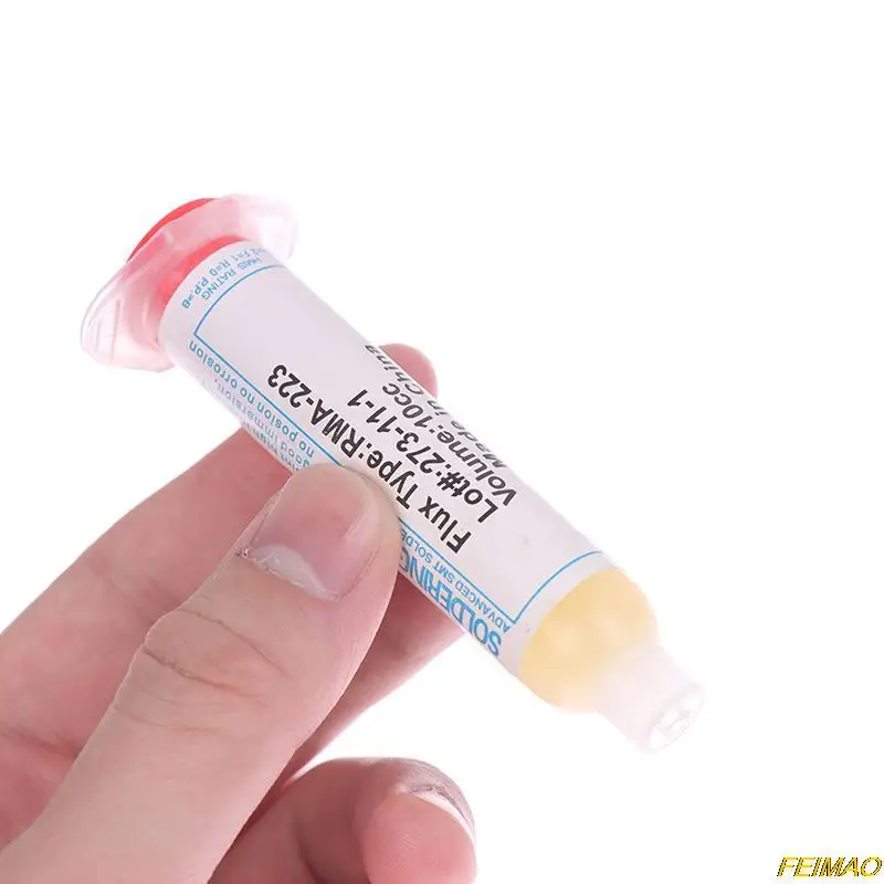 

1 Pc RMA-223 Flux Paste 10cc Syringe Oil Soldering Tools Soldering Tools Flux Grease For Chip Computer Phone Repair Tools