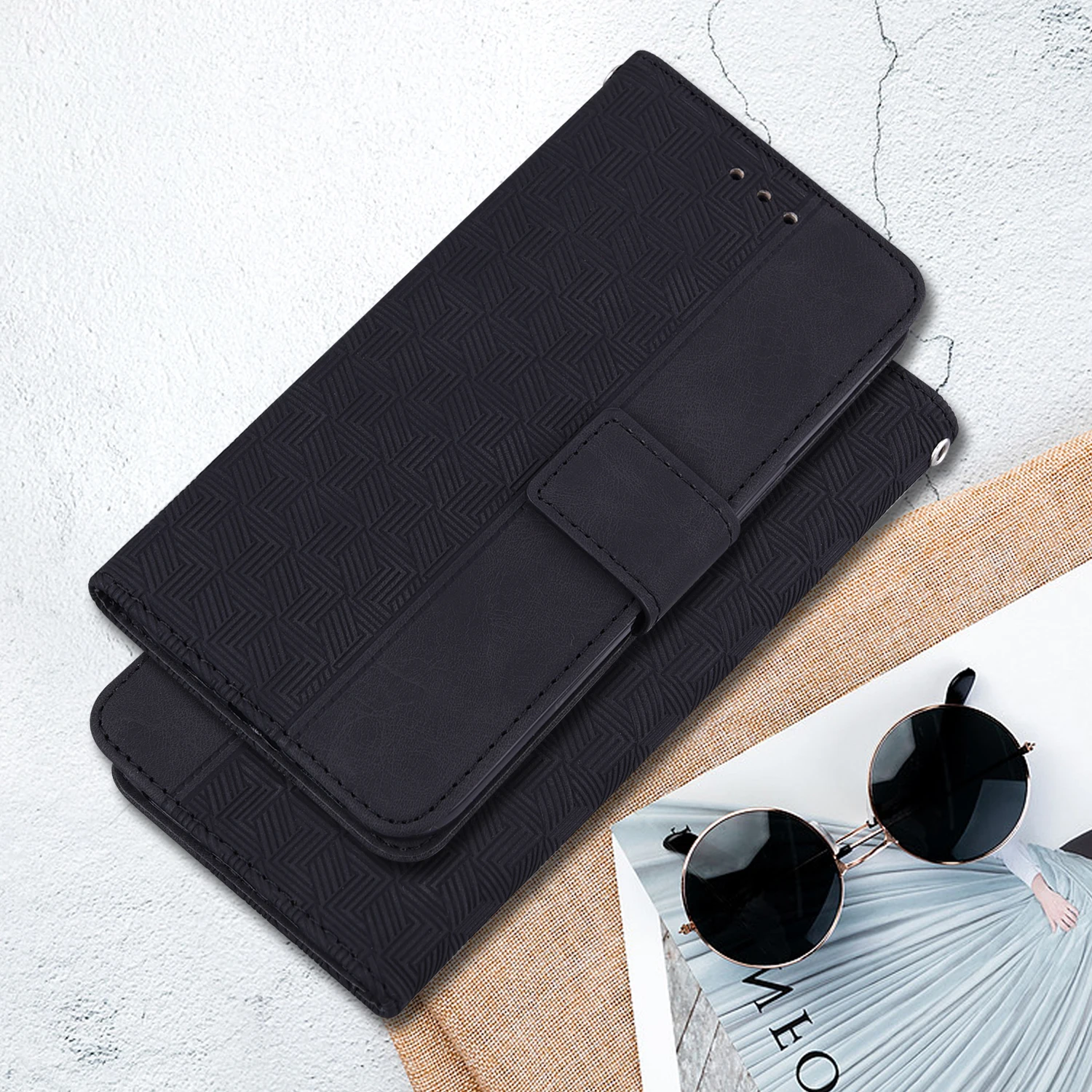flip leather wallet phone case for infinix hot 10s 10t 9 8 x680 zero 8 smart hd 2021 smart 5 x657 note 7 x655c shockproof cover free global shipping