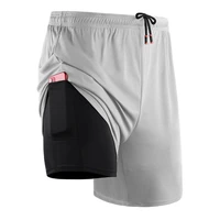 lulu with men fitness pants off two shorts breathable loose quick drying fitness training 5 minutes of pants