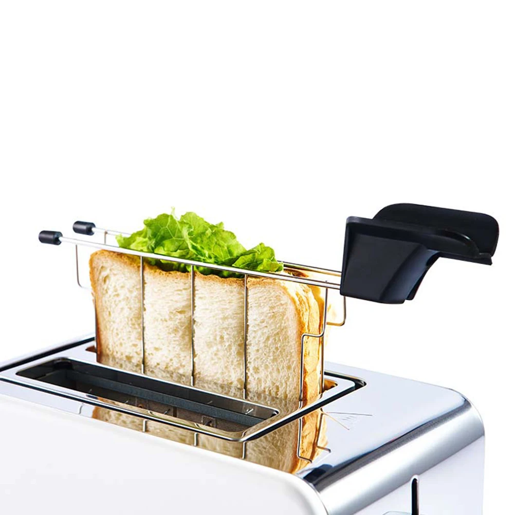 

Stainless Steel Grilling Toast Rack Sandwich Clip Toasts Toaster Accessory