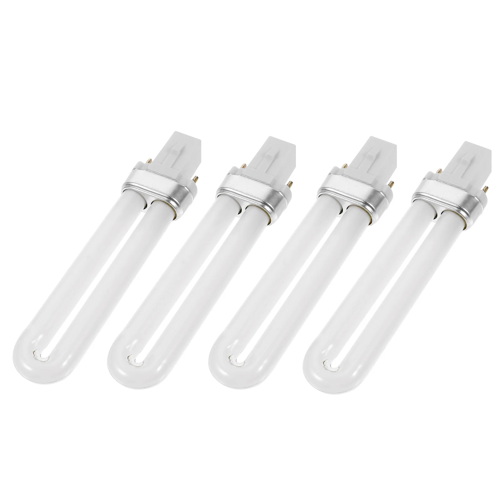 

4 PCS Phototherapy Machine Lamp Nails Gel Manicure Dryer Light Tube Glass Polish
