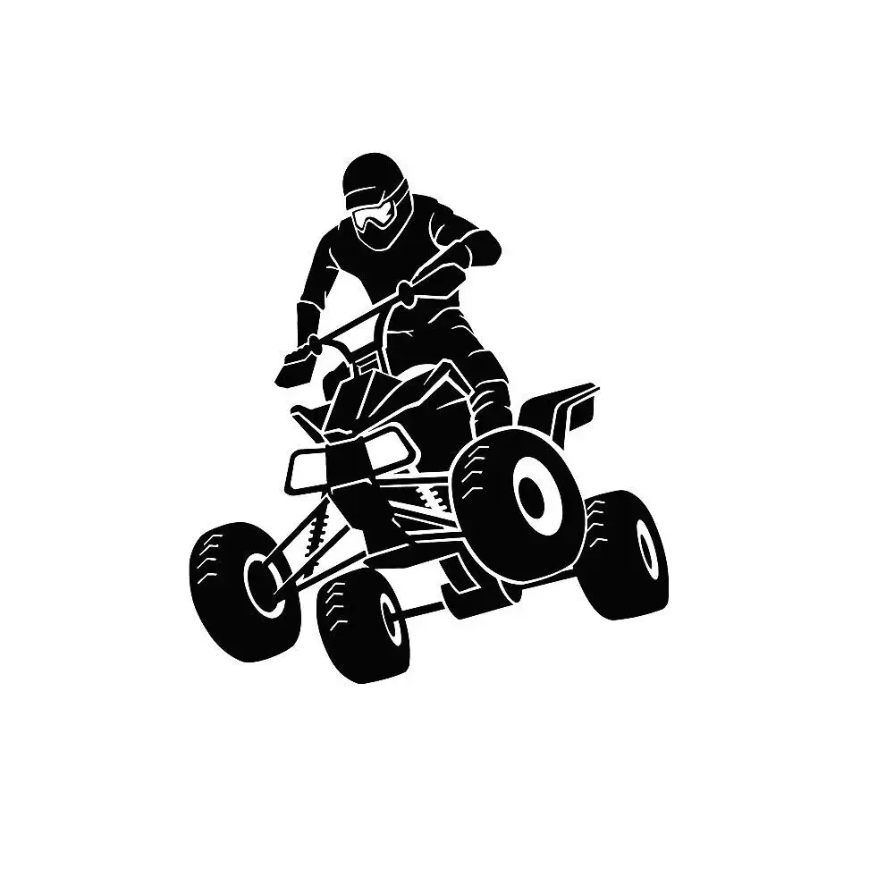 Виниловая наклейка на стену Y6235 для езды велосипеде и квадроцикле экстремального