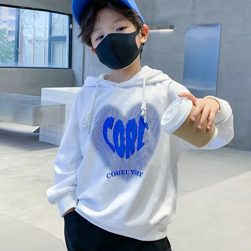 

Детская толстовка с капюшоном, для мальчиков и девочек