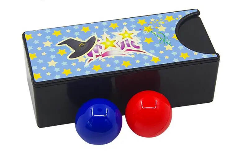 

Box Turning The Red Ball Into The Blue Ball Magic Tricks Close-UP Magia Comedy Trick Accessories Magie001