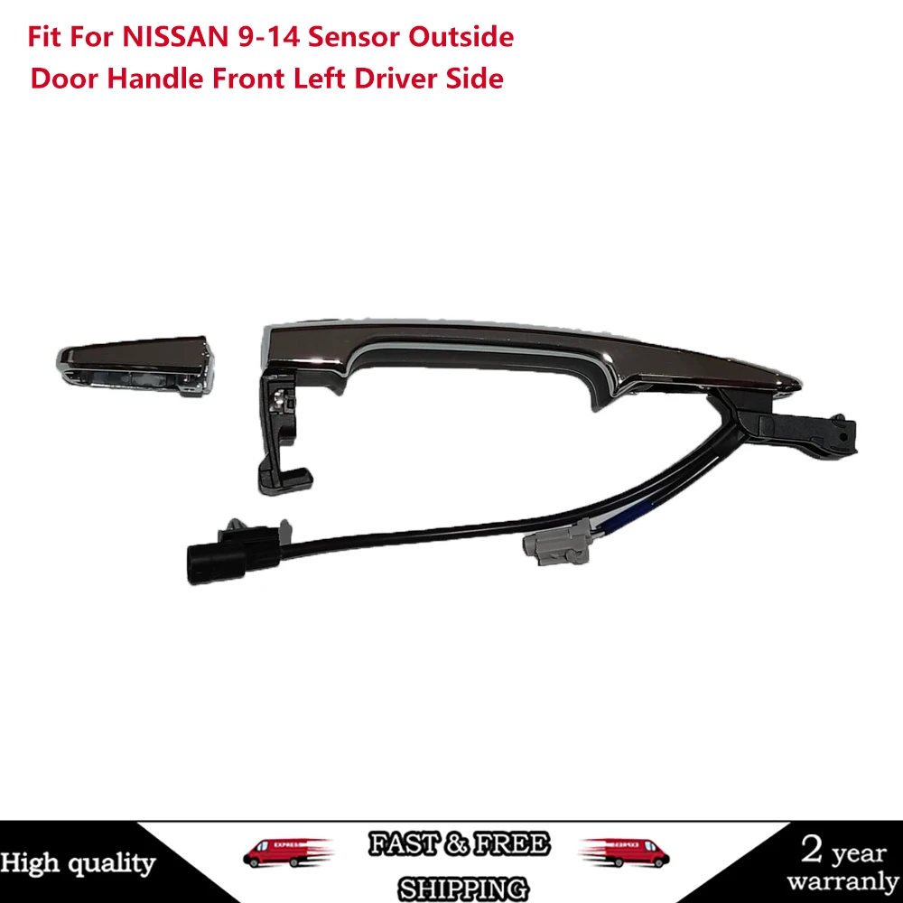

Fit For NISSAN 9-14 Sensor Outside Door Handle Front Left Driver Side