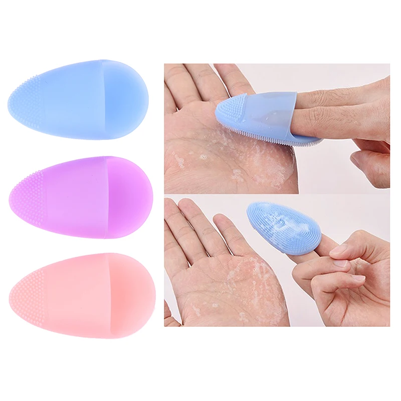 

New Massage Face Cleansing Brush Exfoliating Blackhead Face Clean Silicone Brush Mini Massage Waterproof Facial Cleansing Tool