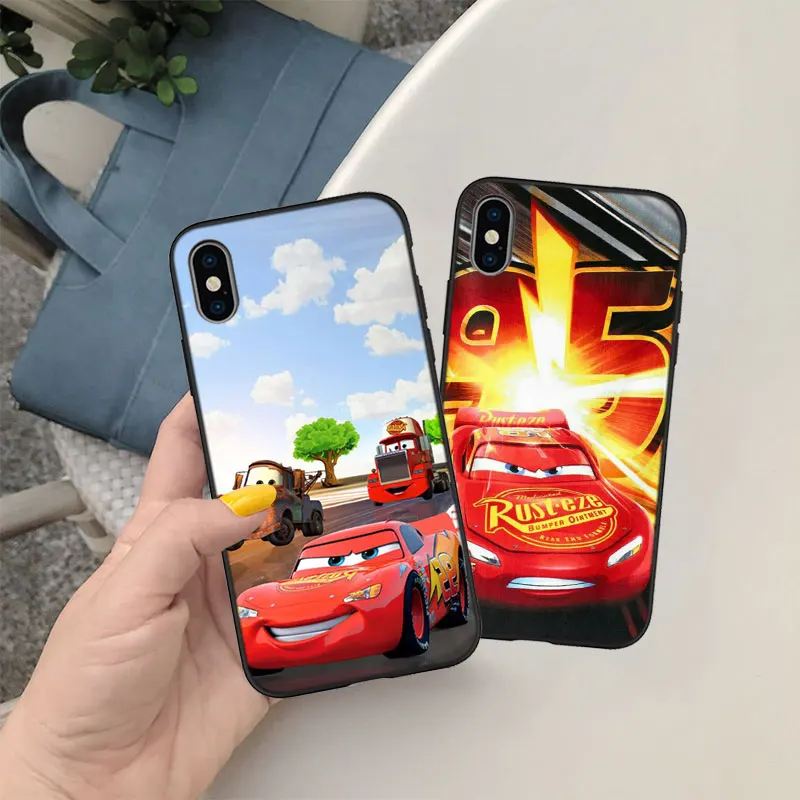 Новый высококлассный чехол для телефона с принтом автомобилей Lightning McQueen Xiaomi Mi POCO