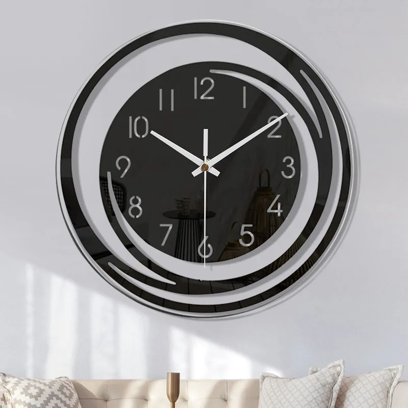 

Creative 30cm Acrylic Wall Clock Modern Design Living Room Bedroom Decoration Minimalist Nordic Style Mute Clocks Home Decor