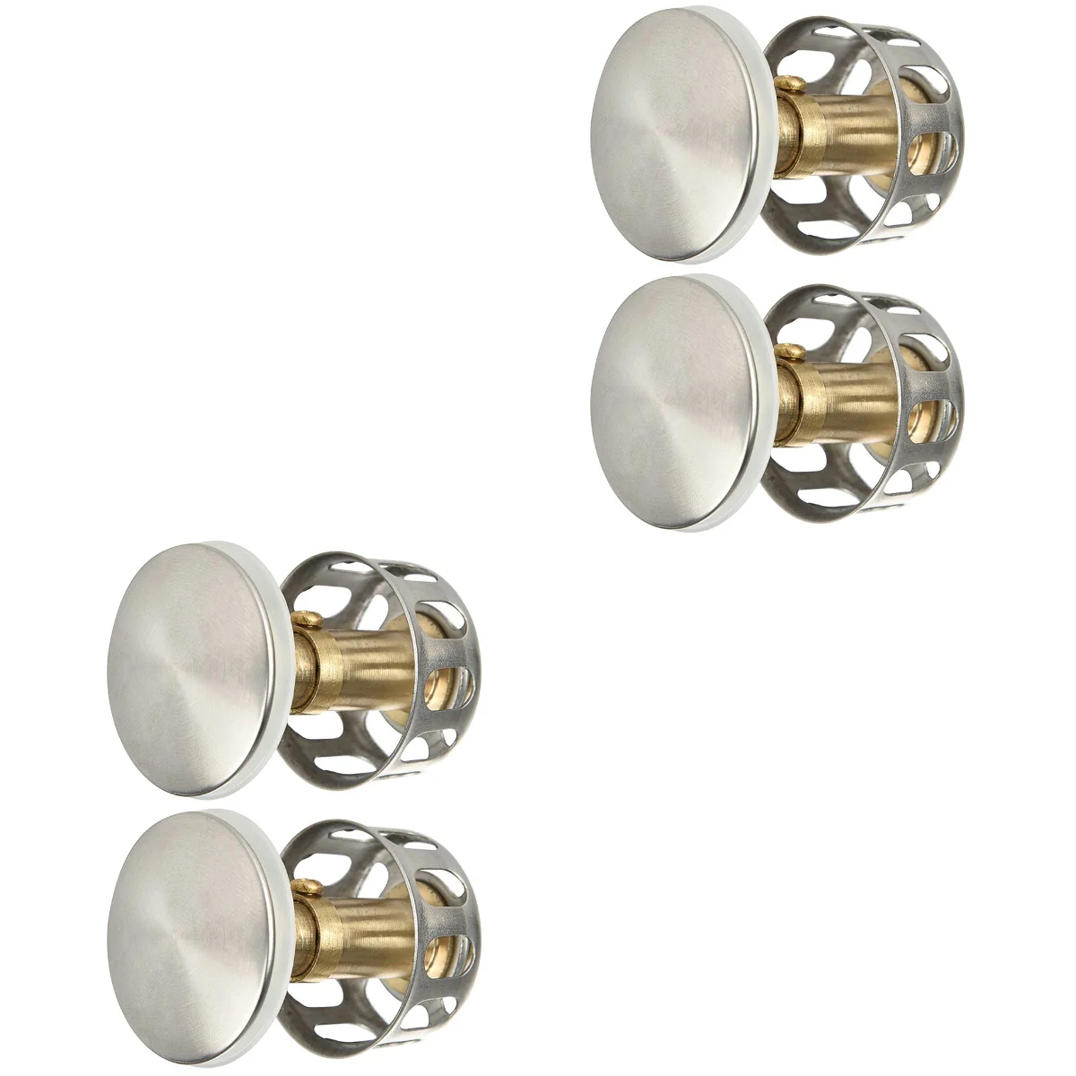 

4 шт., фильтры для раковины из нержавеющей стали