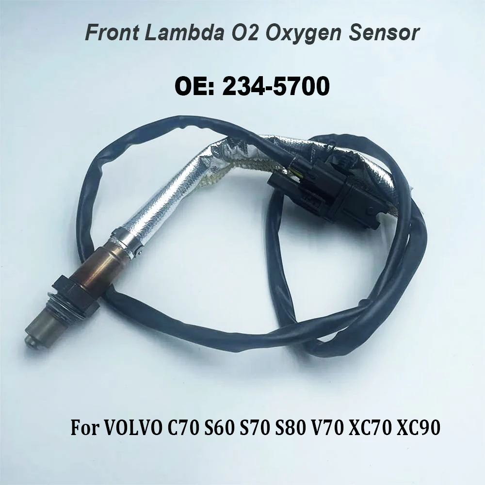 

234-5700 передний лямбда O2 кислородный датчик подходит для VOLVO C70 S60 S70 S80 V70 XC70 XC90 00-2009 NO 30637015 8627750 8631670 8670276
