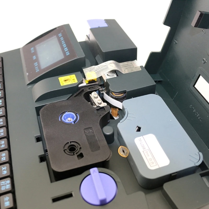 

TP-R100b 12mm Label Tape 100m for TP60i TP66i Shuo Square Line Number Machine