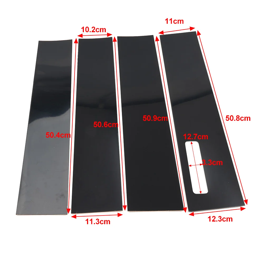 Набор стоек для автомобиля 4 шт. накладка на дверь и окно Ford F150 F-150 2015 2016 2017 2018 2019 2020