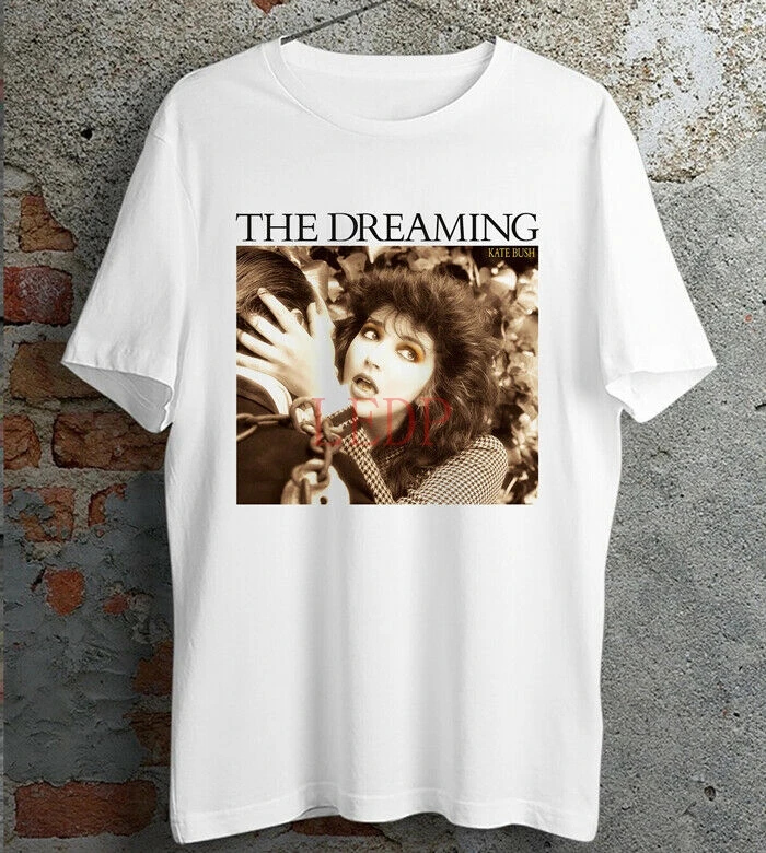 

Kate Bush VINTAGE Dreaming Hounds Love Kick InsideUnisex &amp Ladies T Shirt