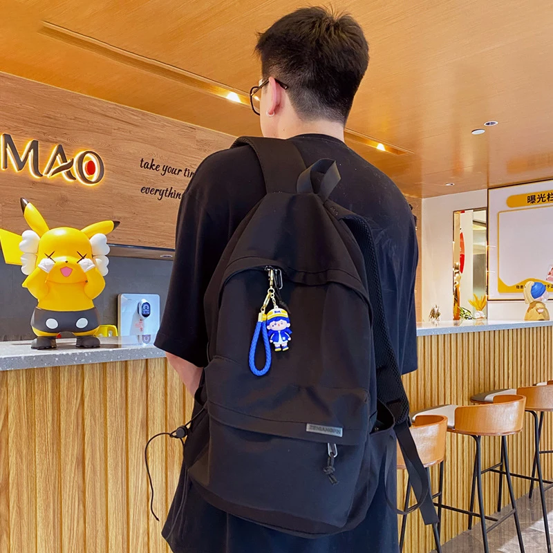 Креативный брелок с синей куклой изысканный мультяшный для ключей мальчиков и