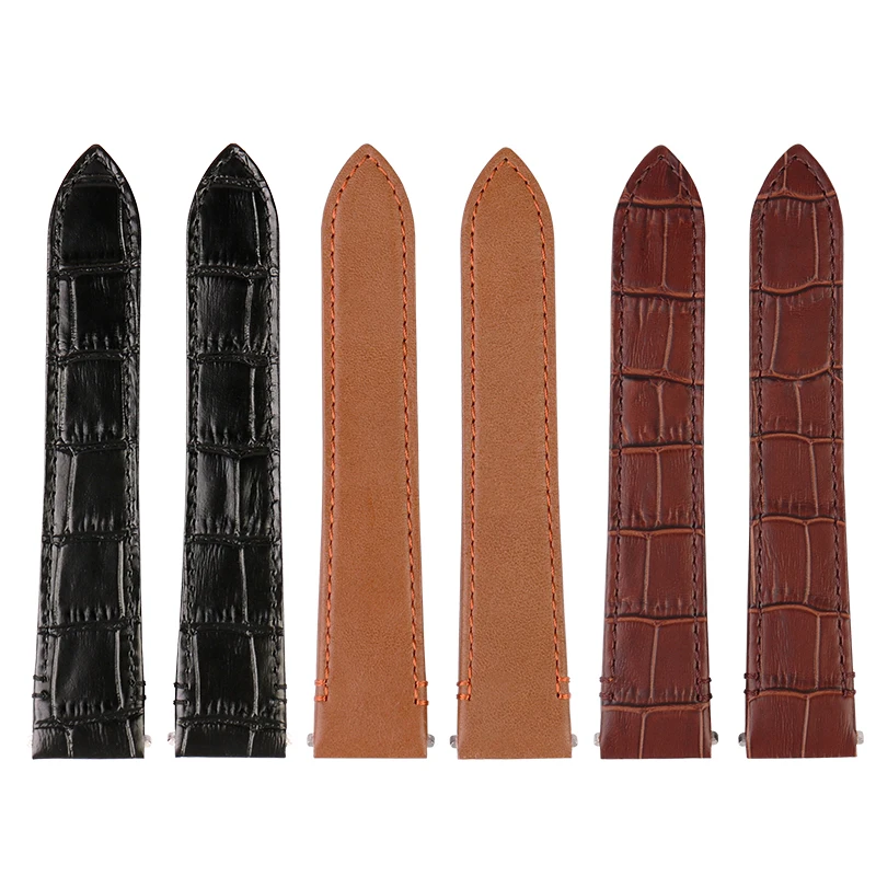 19mm 21mm Quick Release Design Watch Strap  for New Cartier Santos WSSA0010 WSSA0018 Medium Large Size Replacement Watchband