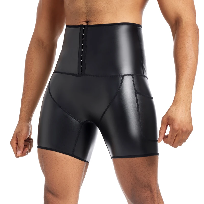 Рисунок 4 - Мужские кожаные шорты с высокой талией