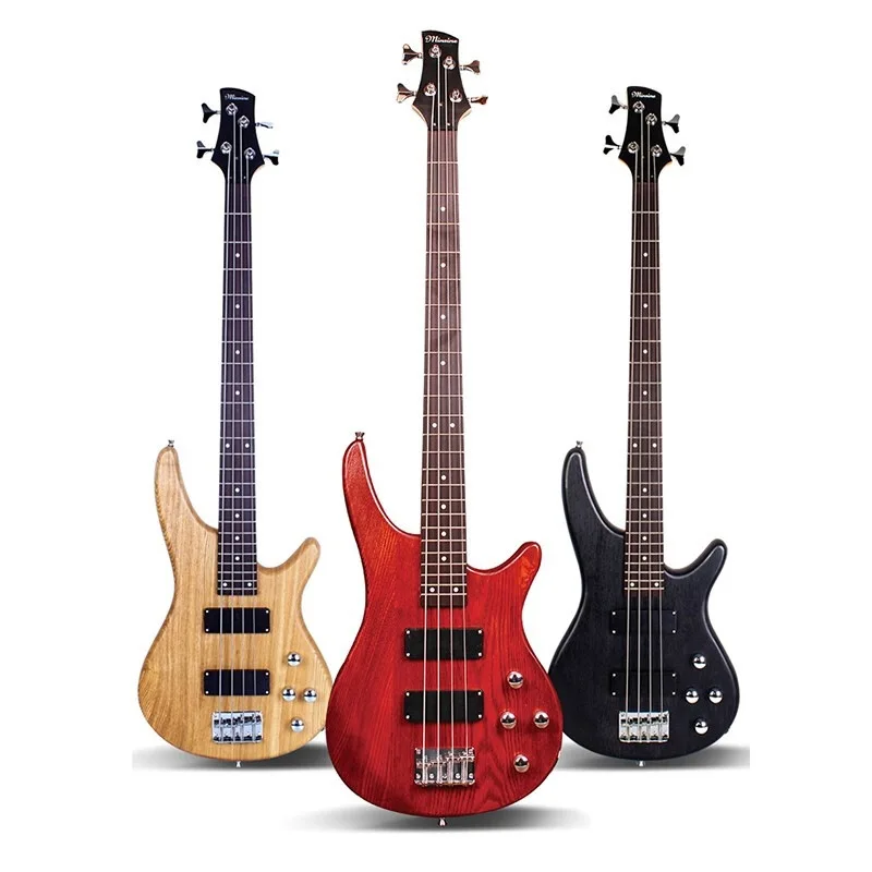

Elm Four String Guitar Musical Instrument Beginner's Guide Electric Bass