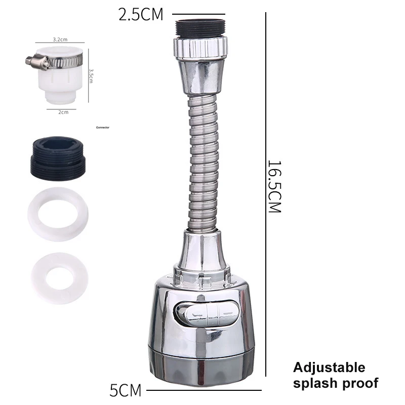 

Аэратор для кухонного смесителя с поворотом на 360 градусов