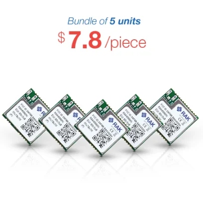 RAK4200 | STM32L071 SX1272 LPWAN модуль/5units-6.8pc-w iPEX /5units-6.8pc-wo iPEX