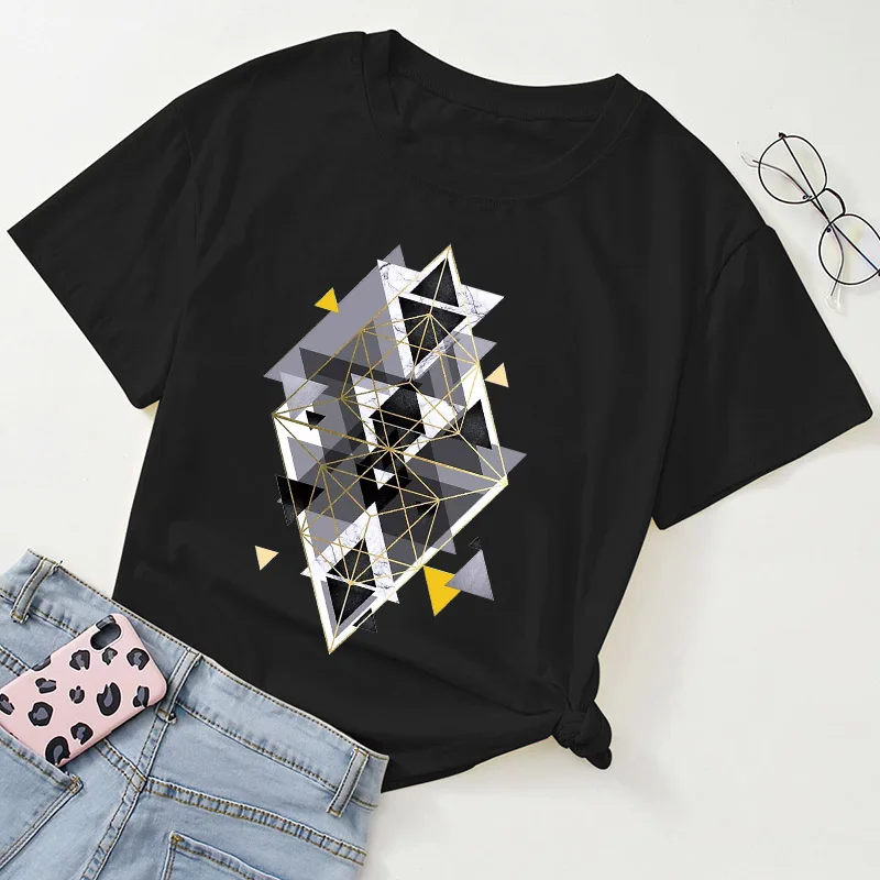 

Women Aesthetics of watercolor painting T Shirt Girl Graphic Printed Fashion Harajuku 2023 Clothes Causal Female Y2K Tops Tee