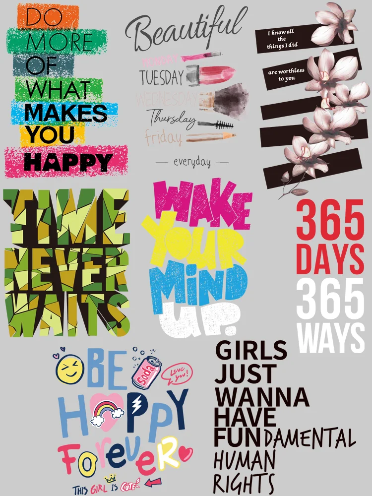 Нашивки «сделайте больше, чем вы счастливы», наклейки для утюга на одежде, наклейки «сделай сам» для женщин, аппликации на одежде Нашивки «сделайте больше, чем вы счастливы», наклейки для утюга на одежде, наклейки «сделай сам» для женщин, аппликации на одежде