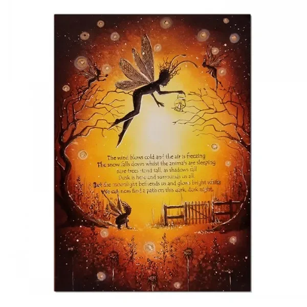 Ремесленная распродажа фея одуванчики мини-цветы прозрачные штампы открытка