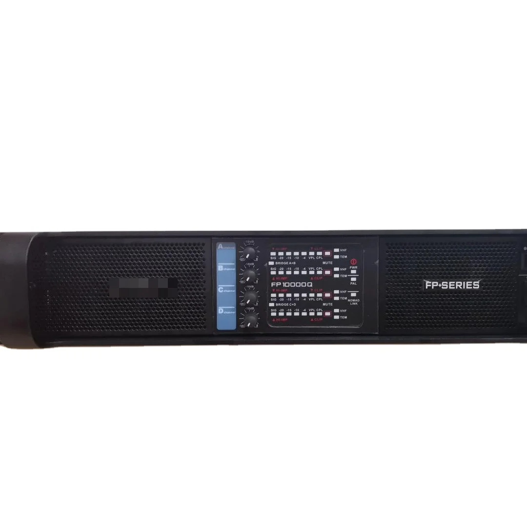

10000Q 4-Channel 10000w Line Array class D digital Power Amplifier