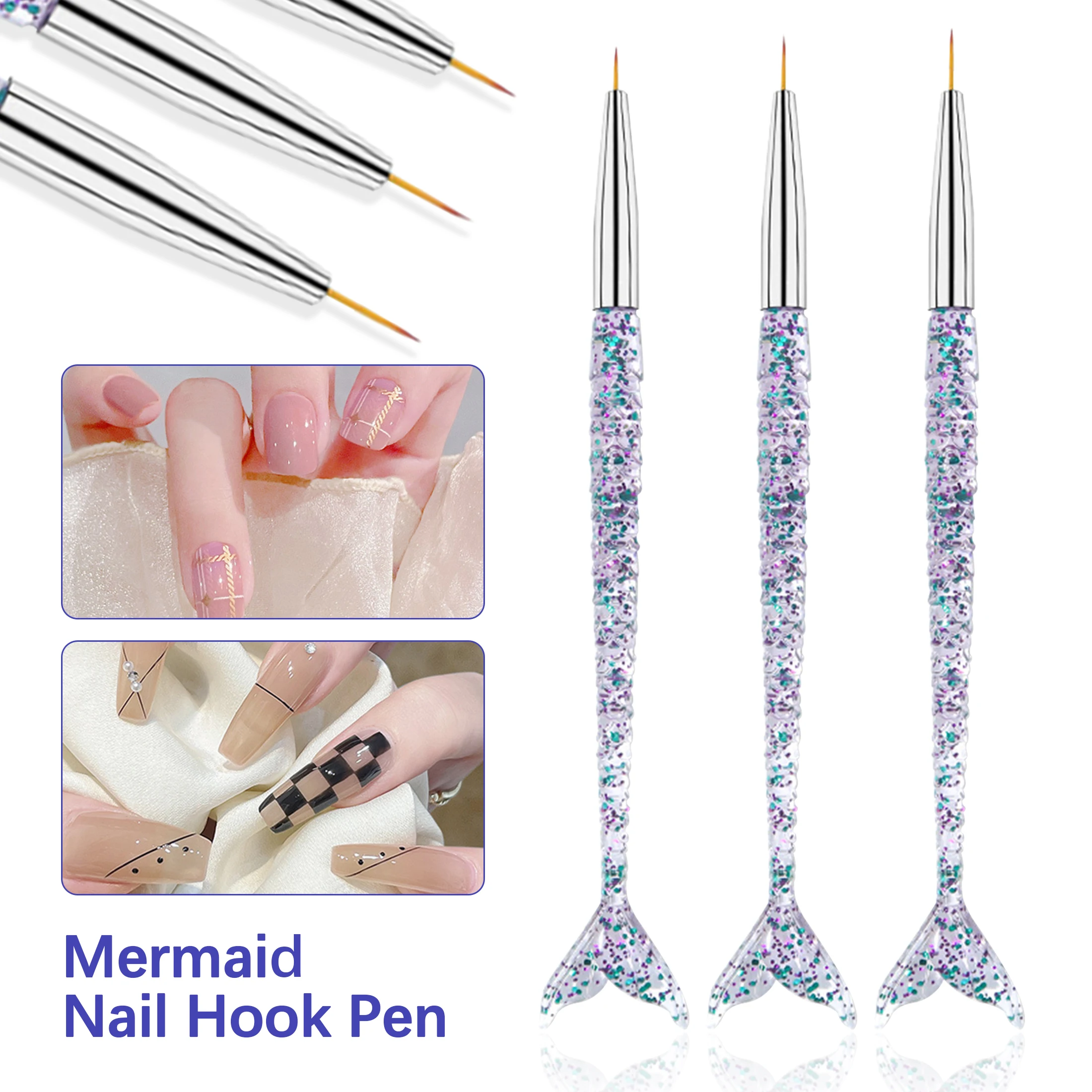 3 шт. ручка для рисования с деревянной ручкой инструмент Professionnel кисть дизайна