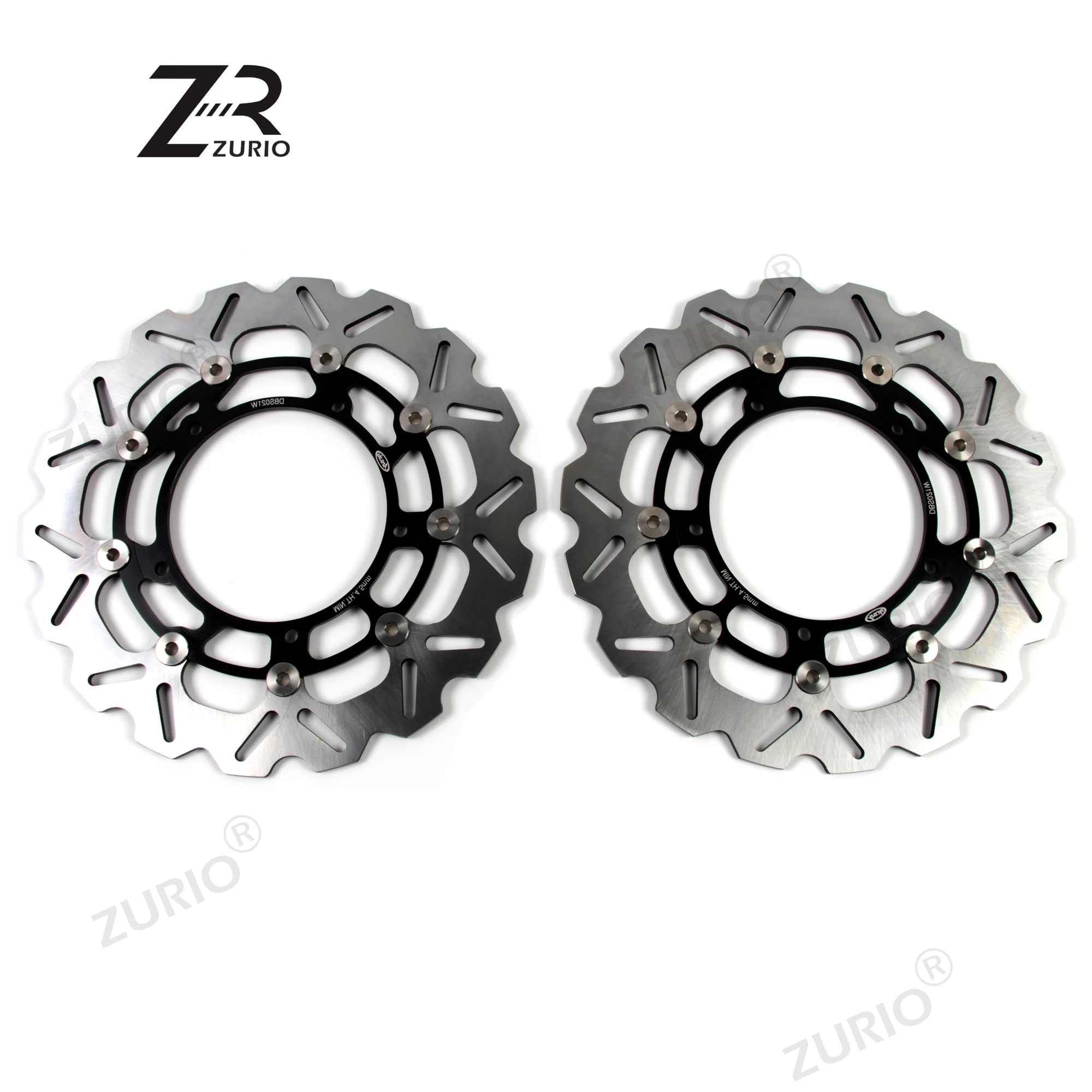 Фото Передние тормозные диски ZURIO для YAMAHA YZF R6 600 2005-2016 тормозные диски с ЧПУ YZF-R6 2005 2006 2007 2008 2009 2010 2016 №1