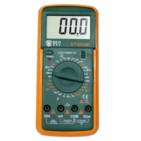 dt9205m lcd digital multimeter voltmeter ohmmeter capacitance tester ac dc voltage current indicator capacitance tester multimet