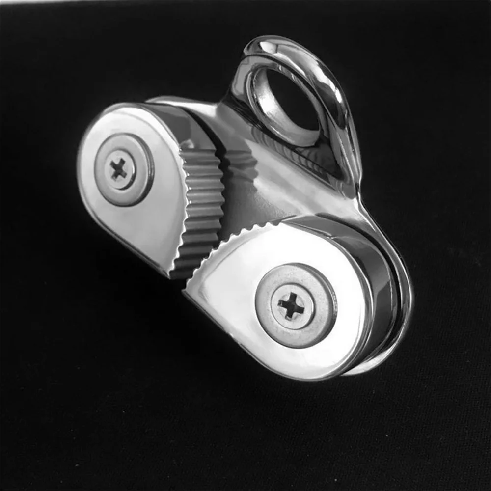 

Boat Cam Cleat Strong Bearing 316 Stainless Steel Rope Clamp Cleats Sea Boats Sailing Accessories Hardware Dinghy