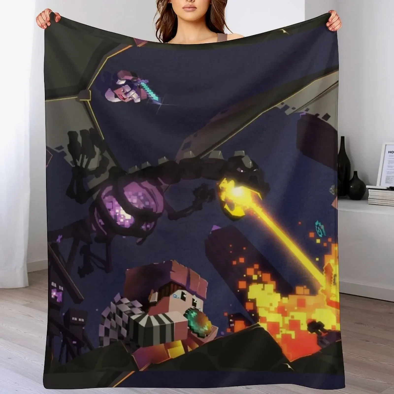 Эпическое одеяло с драконом Ender Battle дорожные Чехлы для кровати одеяла