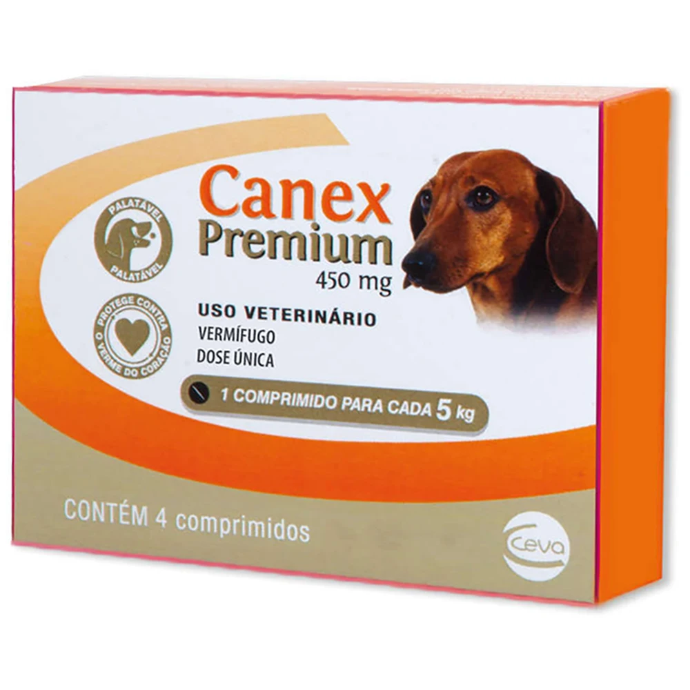 

Vermífugo Canex Premium Giardia Dogs 5kg 04 Tablets