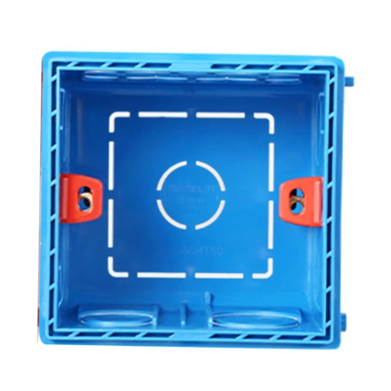 

Dustproof PVC Wall Switch Socket Box Type 86Mounting Back Box Wall Switch Socket