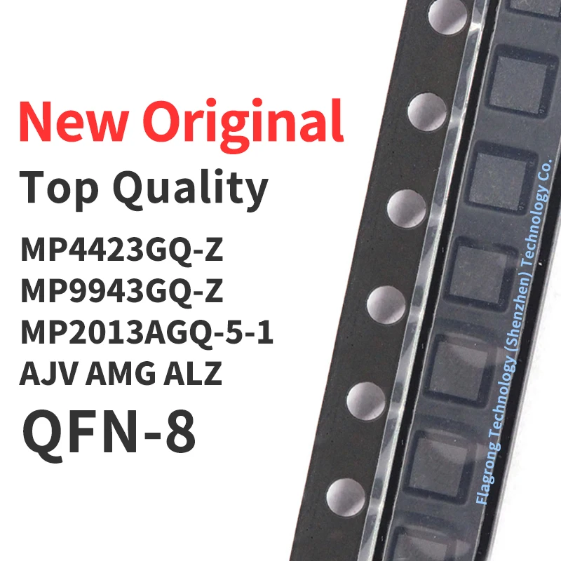 

10 Pieces MP4423GQ-Z MP9943GQ-Z MP2013AGQ-5-1 AJV AMG ALZ QFN-8 Chip IC New Original