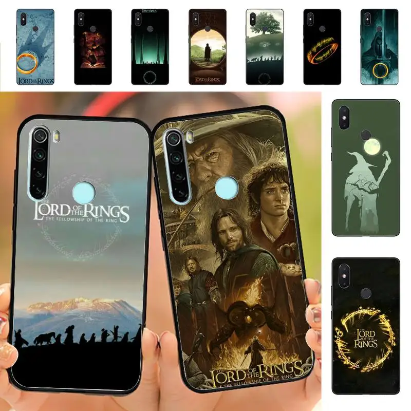 

YNDFCNB Movie Rings Of The Lords Phone Case for Redmi Note 8 7 9 4 6 pro max T X 5A 3 10 lite pro