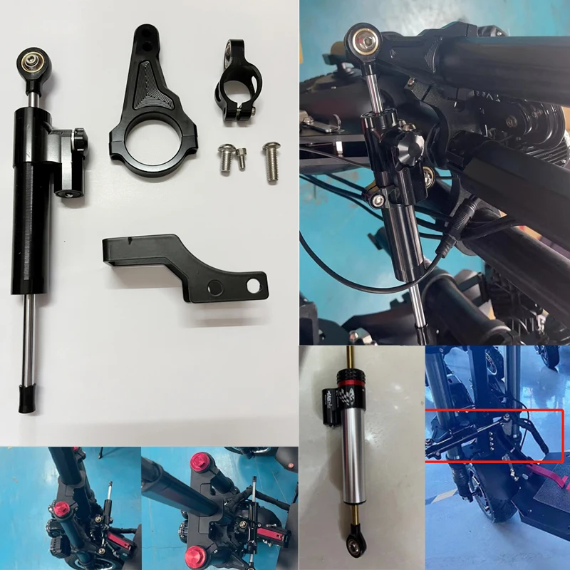 2022 High Quliaty Universal Directional Steering Damper For Electric Scooter Dampers Acessories