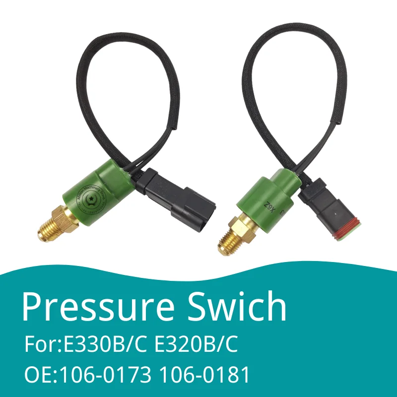 

106-0179 309-5795 106-0181 Pressure Swich Sensor for CATERPILLAR E330B /C E320B /C Square plug