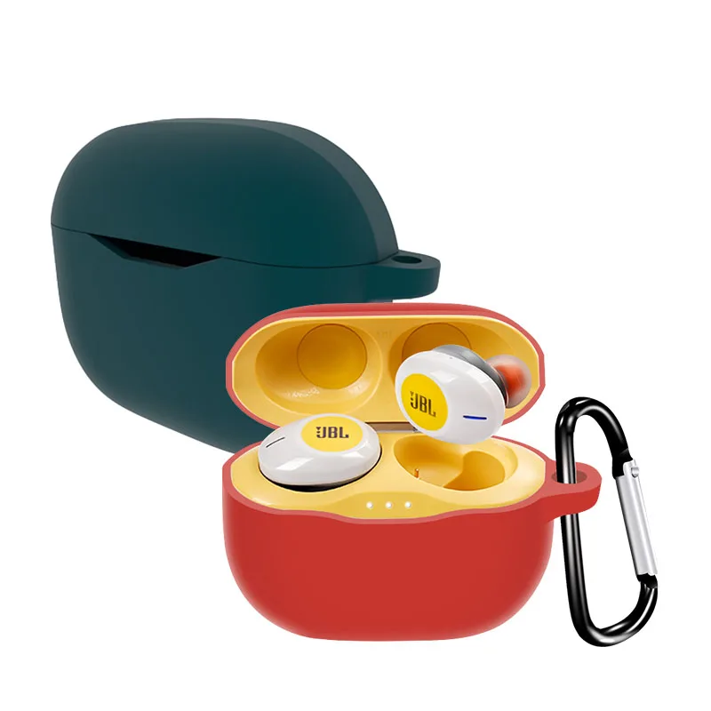 Новинка чехол для JBL Tune 125 TWS Bluetooth-наушников силиконовый T120 T125 с искусственным