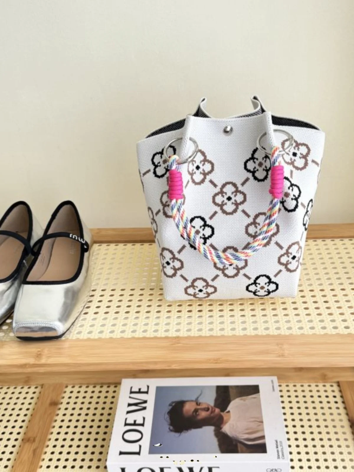 Новая милая вязаная сумка для мобильного телефона летняя дорожная кошелек монет