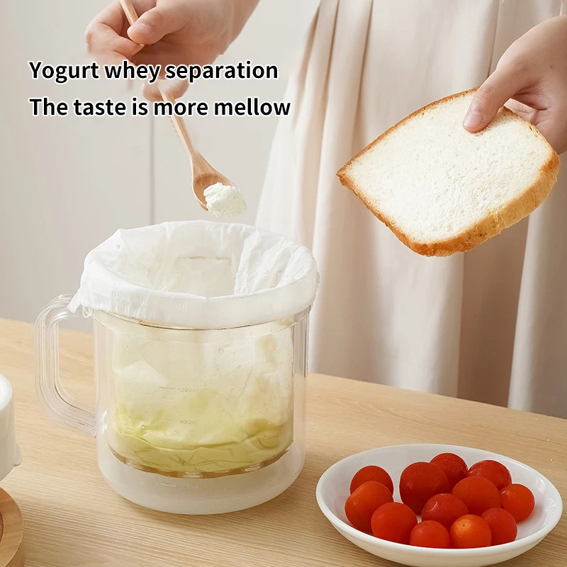 Кофе йогурт сырный фильтр самодельный греческий соевое молоко сыр