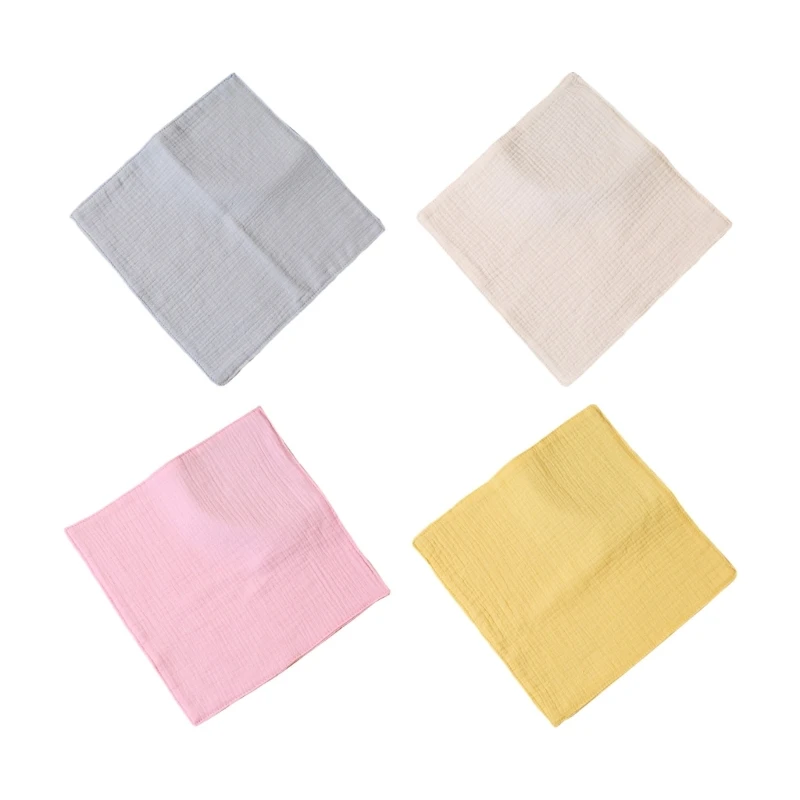 

Baby Washcloth with 4-layer Baby Towel Reusable Baby Cotton Square Face Shower Bath Towel Soft Baby Wiping Bathing Wholesale