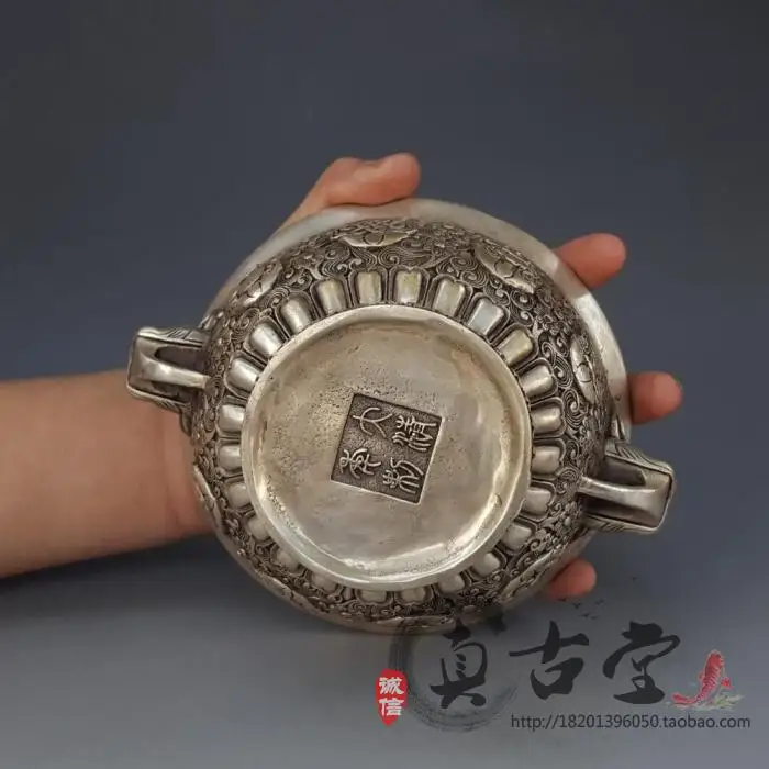 Специальная античная бронза белая медь латунь с серебряным покрытием восемь