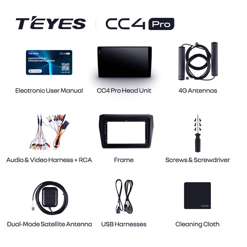 TEYES Тиайс CC4 PRO Штатная магнитола For Сузуки Свифт 5 For Suzuki Swift 5 2016 - 2020 автомагнитола 2 DIN DVD GPS CarPlay Android Auto мультимедиа автомобиля головное магнитола (art.: 3920d4af232bd) - 3920d4af232bd