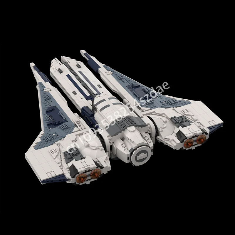 2019 шт. Moc Star Battle UCS Bo-Katan Kom'rk-класс модель строительные блоки кирпичи Diy сборка