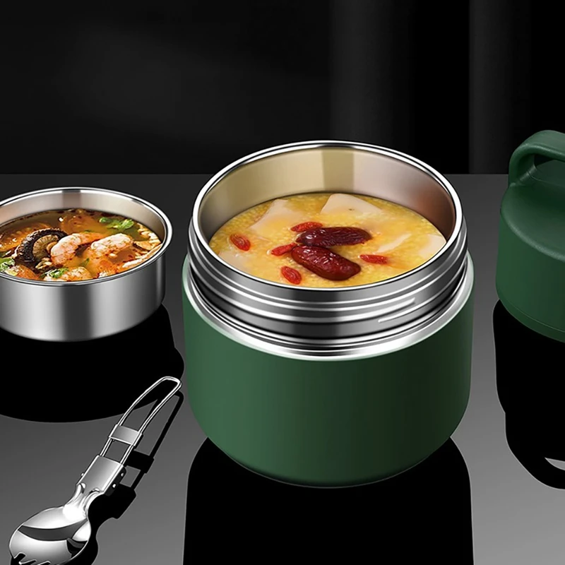 

Portable Thermal Cup Pot Food Container Stuffy Porridge Pot Artifact Insulated Lunch Box Insulation Barrel Stew Pot