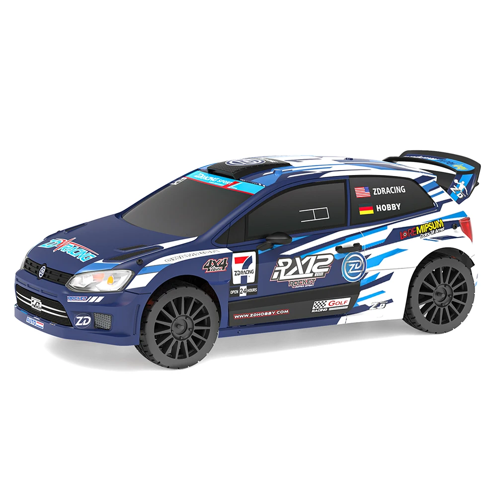 Фото ZD Racing RC Car Масштаб 1:12 Бесщеточный автомобиль RX12 70 км/ч Автомобиль 4WD 2200 мАч 350 м Раллийный автомобиль №4