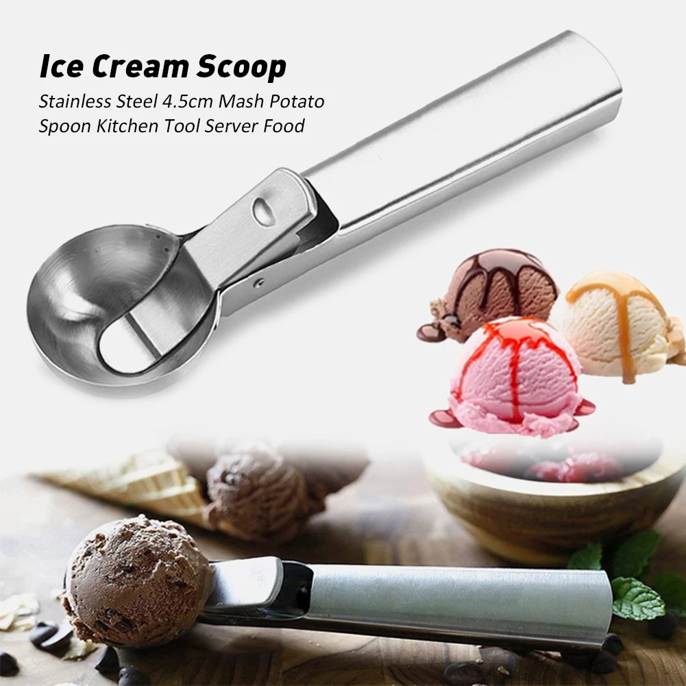 Ложка для мороженого из нержавеющей стали антипригарная ложка фруктов арбуза